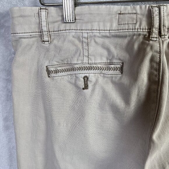 Pilcro and the Letterpress Hyphen Fit Jeans Women's 29* Beige Khaki Embroidered - Picture 15 of 16